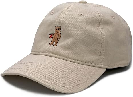 Solo Cup Bear Streetwear Hat