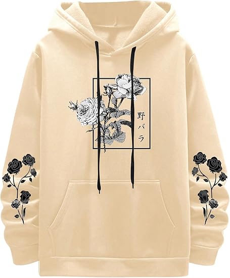 Black Rose Streetwear Hoodie