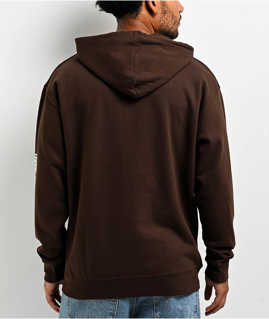 Brown Sad Boyz Streetwear Hoodie